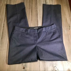 Express womans dark blue wide leg trousers size 12